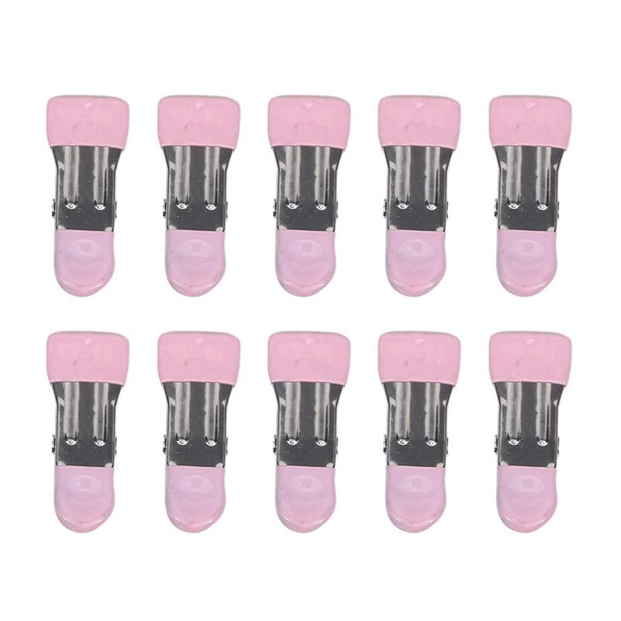 10 шт./компл. прочные многофункциональные мини-прищепки с двумя головками, зажимы для сушки, креативные нескользящие зажимы для маленьких пакетов с едой