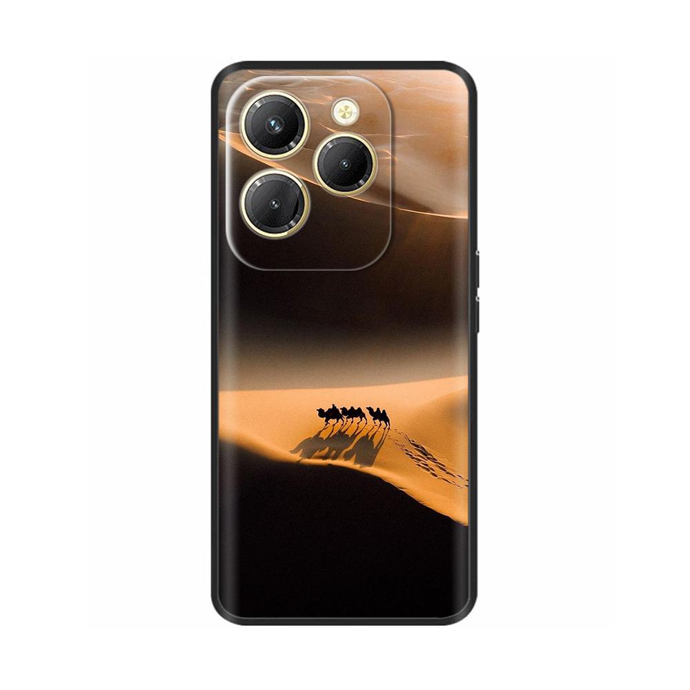 Для чехла Infinix Hot 40 Pro Ударопрочный Силиконовый Мягкий Чехол для Телефона Задняя Крышка для Infinix Hot 40 Pro Hot40 40i Hot40i Чехлы Fundas