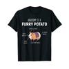 100% Cotton Anatomy Of A Furry Potato Guinea Pig Lover Gift T-Shirt MEN WOMEN UNISEX T Shirts Size S-6XL