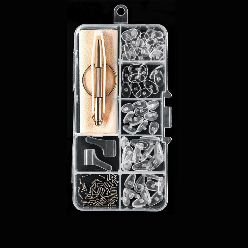 Replaceable Precision Screw Sets Antiskid Glasses Repair Tools Eyeglass Repair Kit Household