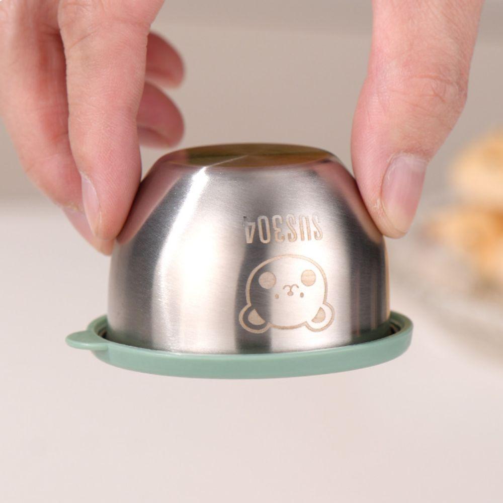 304 Stainless Steel Storage Containers Reusable Dipping Dish New Sauce Cup Food Storage