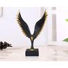 Resin Eagle Wing Figurines Sculptures Home Decor Showpiece Feng Shui Vastu Eagle Wing Statue for Home Decor Showpiece (Multicolor)
