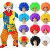 Performance Wavy Curly Clown Wig Cosplay Hair for Dance Christmas Adult Birthday Party Disco Decoration Hat Kids Gift Supplies