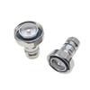 All-Copper DIN Male Feeder Connector: 7/8 to 1/2, DJ-1/2, L29-1/2