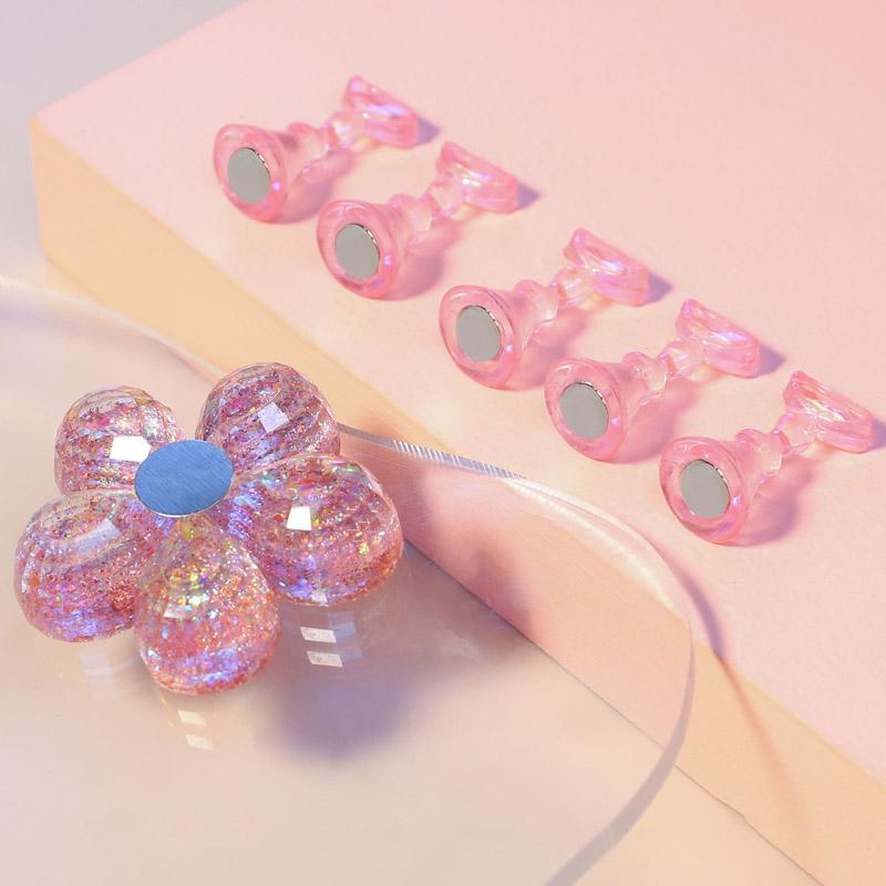 Магнитный держатель Aurora Tips For Nails Flower Design Nails Accessories Tools Display Practice Training Nail Stand Manicure
