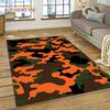 3D Colorful Camo Green Camouflage 2025 Style Carpet Rug for Living Room Bedroom Home Sofa Decoration Area Rug Non-slip Floor Mat