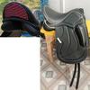 Кожаное выездковое монокрыловое седло со сменными ленчиками – Элегантный дизайн луки