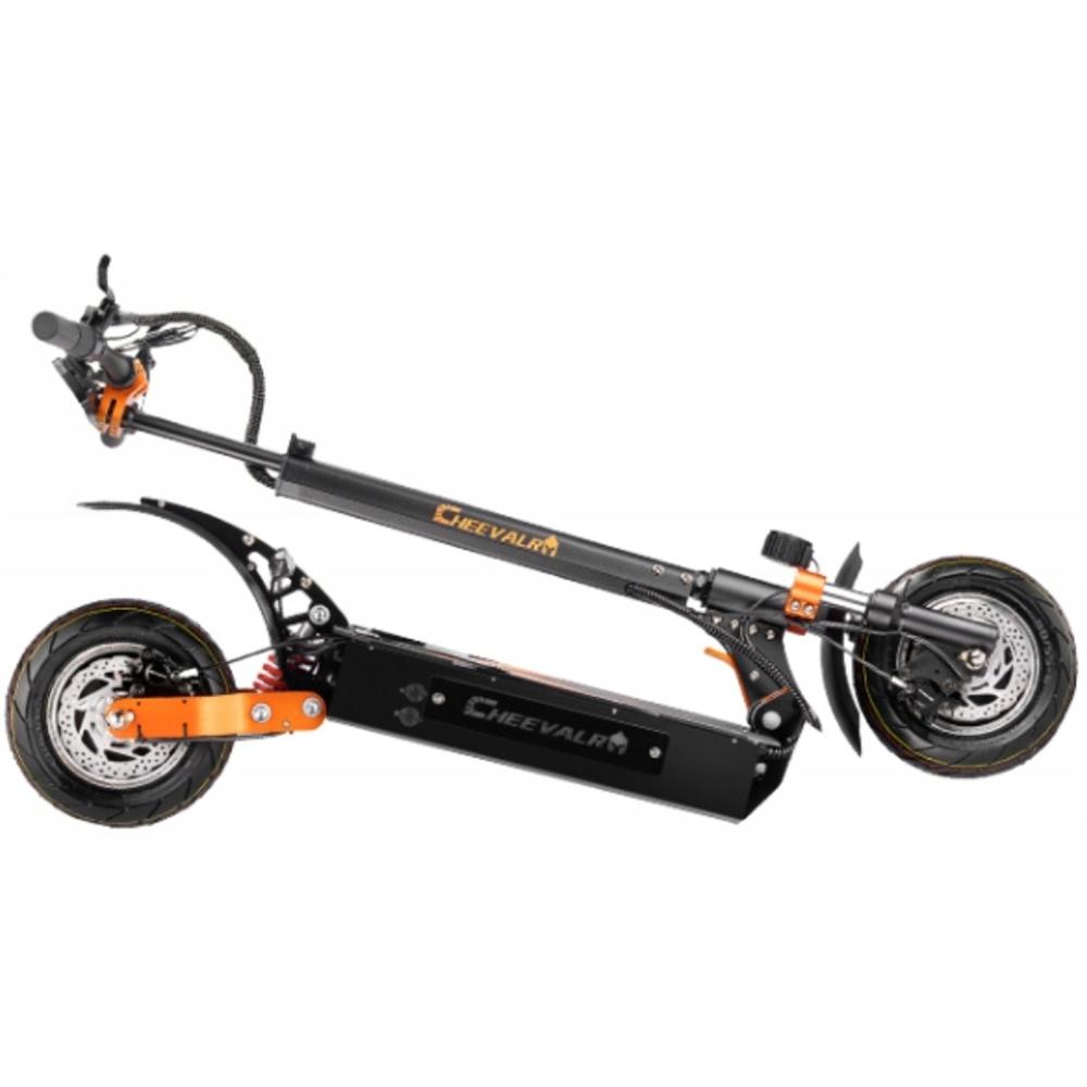 Электросамокат Cheevalry S10 10'' для взрослых 2*1600 Вт Двойной мотор Электросамокат с аккумулятором 52 В 33 Ач