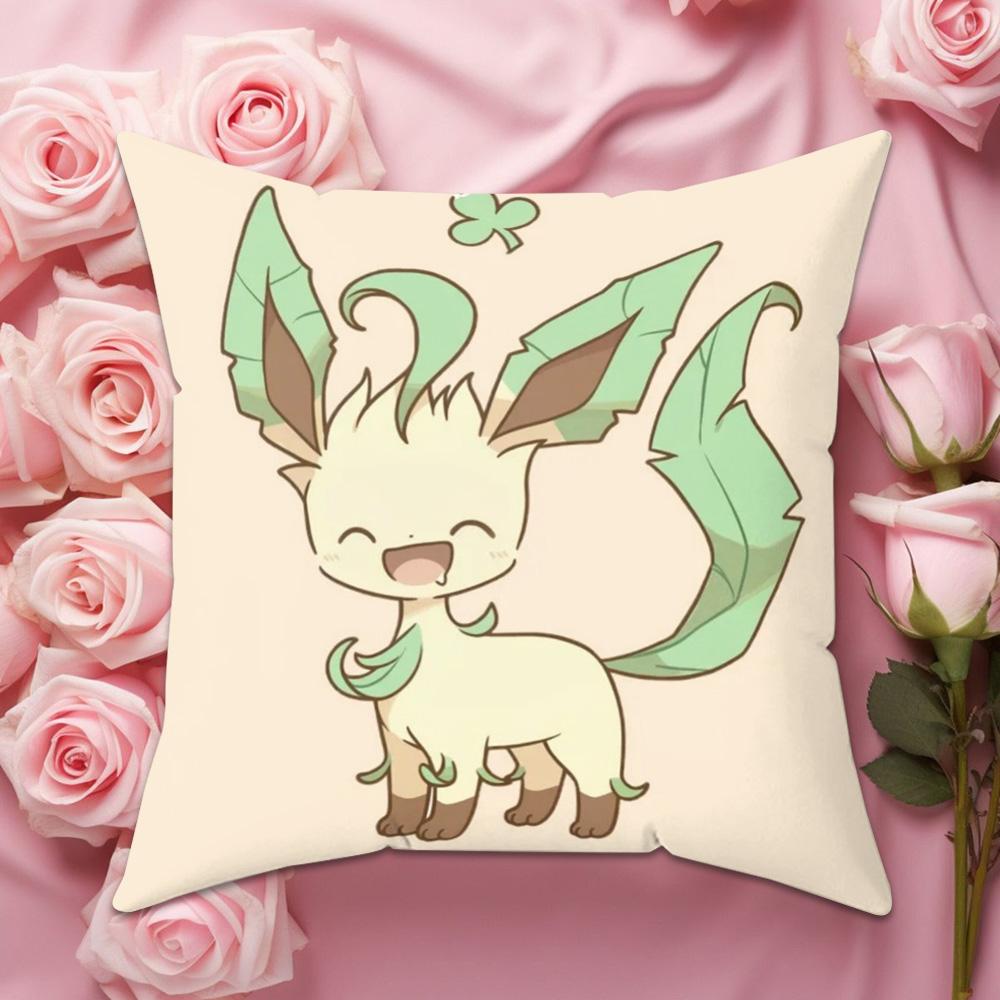 Cartoon Cute Pikachu Pillowcase Sofa Furniture Decoration Double sided Printed Pillowcase Comfortable Cute Decorative Gift