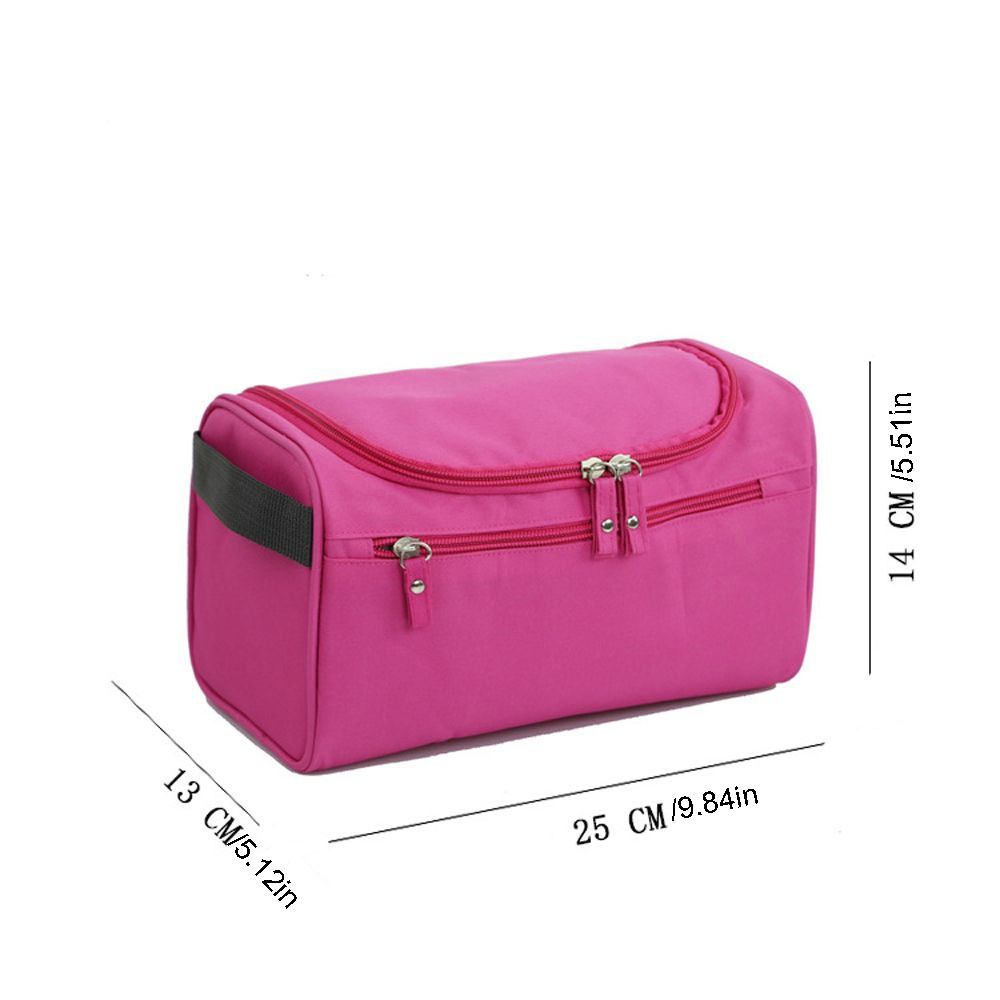 Nylon Travel Toiletry Bag Large Capacity Bath Organizer Bag Creative Portable Cosmetic Bag  Women