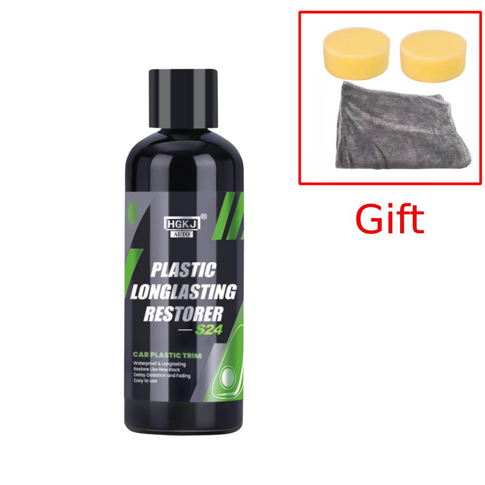 100ml Plastic Renovator for Car Cleaning Products Auto Polish And Repair Plastic Coating Restorer For Car Detailing HGKJ 24