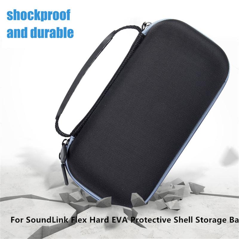 Speaker Travel Carrying Case Portable Storage Bag Compatible For Bose Soundlink Flex