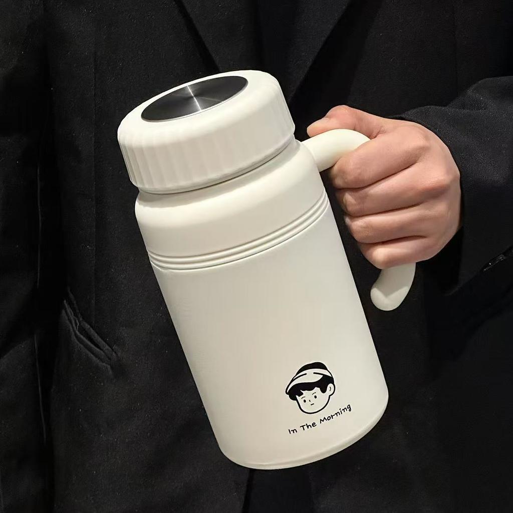 Large capacity cup high value male and female students tea separation kettle gift water cup