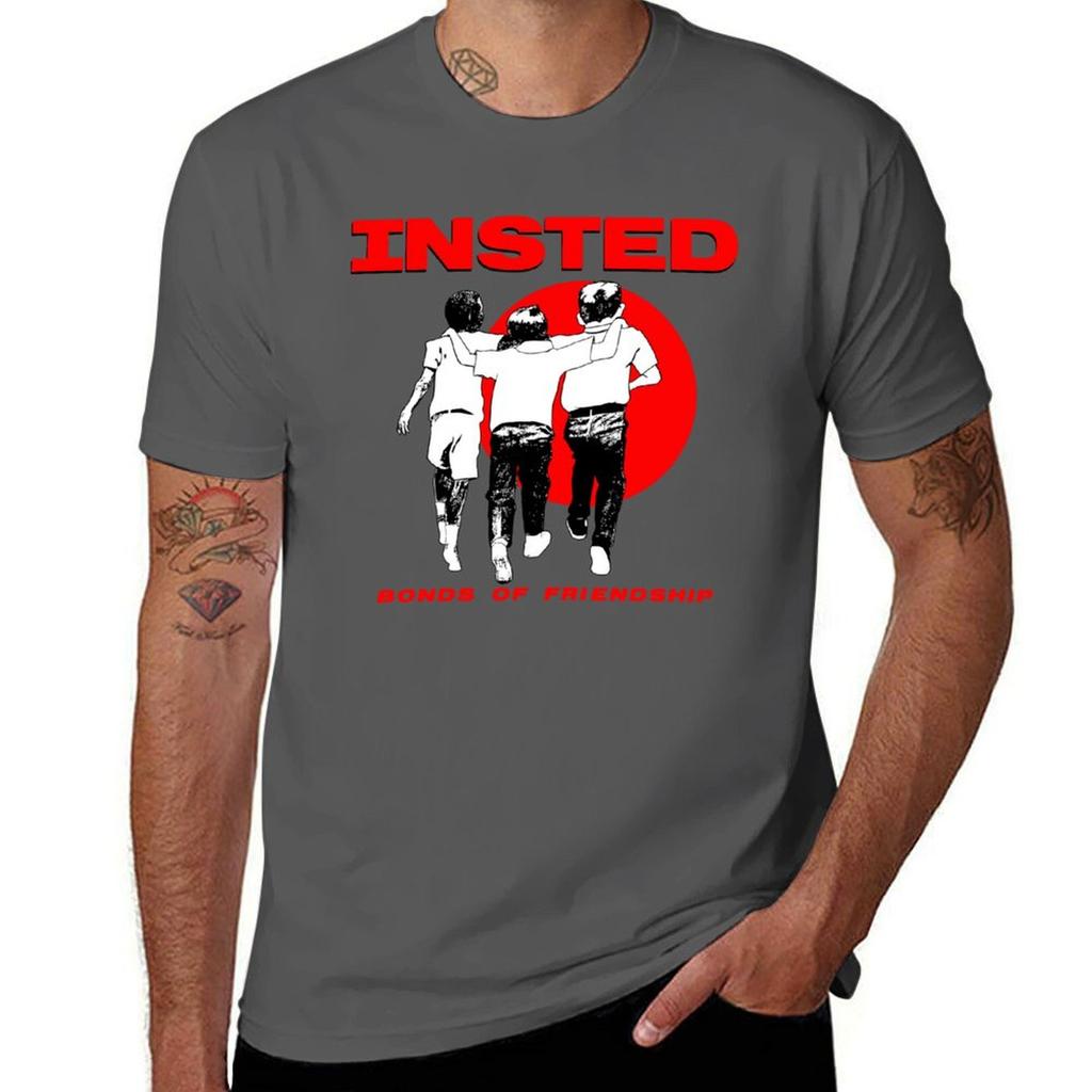 Insted Bonds Of Friendship Tshirt Basic Simple Casual Short Sleeve Tee