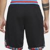 Nike Быстросохнущие баскетбольные шорты Dri-FIT DNA с цветными блоками и шнурком, мужские брюки, черные BV9447-014
