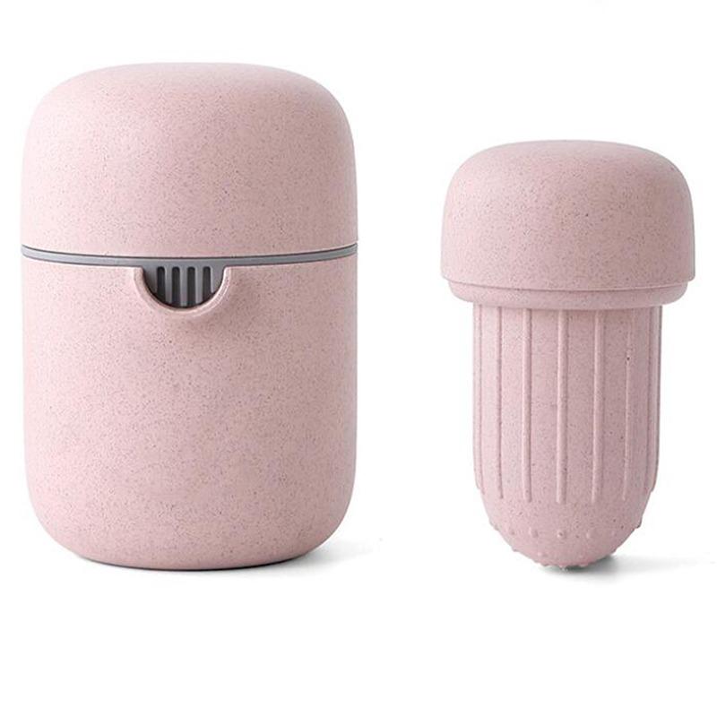 Ручная соковыжималка для лимона Мини соковыжималка для фруктов Ручная соковыжималка для лимона апельсина цитрусовых Емкость Машина Фруктовая соковыжималка Машина Инструмент