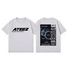 Ateez Golden Hour Part 4 Album Merch Tshirt Men Women Harajuku Kpop Short Sleeve Tshirts Summer Fashion Casual Cotton T Shirts
