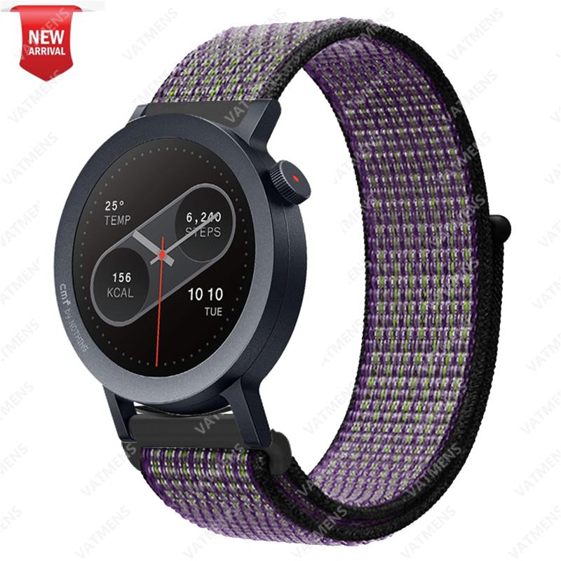 Ремешок для смарт-часов CMF Watch Pro 2, сменный браслет, нейлоновый спортивный ремешок-петля, ремешок для CMF Watch Pro 2