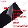 8x Mirror Effect Car Window Door Column B C Pillar Post Cover Trim For BMW X5 E53 2000-2006 Glossy Black Carbon Fiber PC Sticker
