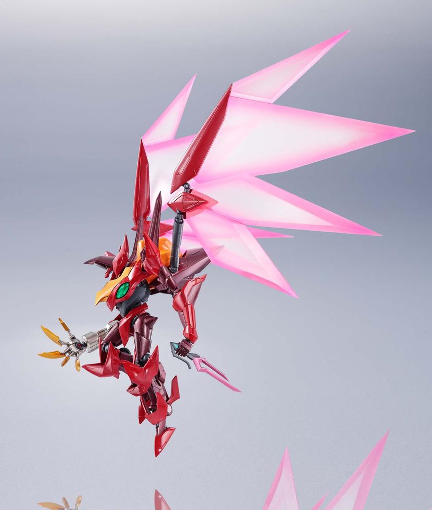 TAMASHII NATIONS METAL ROBOT Spirits Code Geass Guren Seiten approximately ABS PVC painted action figure [SIDE KMF] Hakkyokushiki, 145mm, & & die-cast