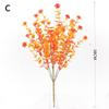1Bundle Artificial Fall Flowers Outdoor Garden Decor Autumn Flower Bouquet For Thanksgiving Home Wedding Christmas Decoration