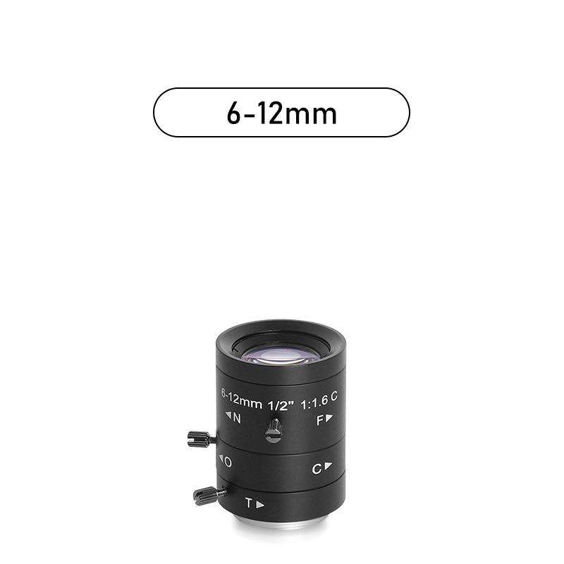 8 МП HD Умный Телефото Промышленный Объектив, C-Mount, 4-12 мм/12-120 мм, 1/2" Зум, Ручная Диафрагма