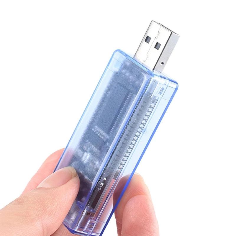 Портативный USB-измеритель мощности с мониторингом напряжения и тока в реальном времени для тестирования электроники