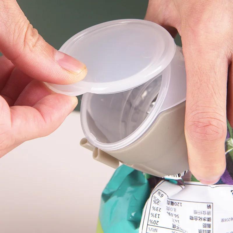 4 шт. многоразовые зажимы для пищевых пакетов для кухни, герметичная запайка для закусок, муки, специй