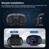 P2 Автомобильный цифровой спидометр Obd2 Gps HUD-дисплей Автоматический дисплей Сигнализация Температура воды и масла Давление турбины Бортовой компьютер