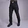 Men's Spring Summer Autumn Plus Size Tactical Pants Outdoor Multi-Pocket Wear Resistant Casual Training Pants