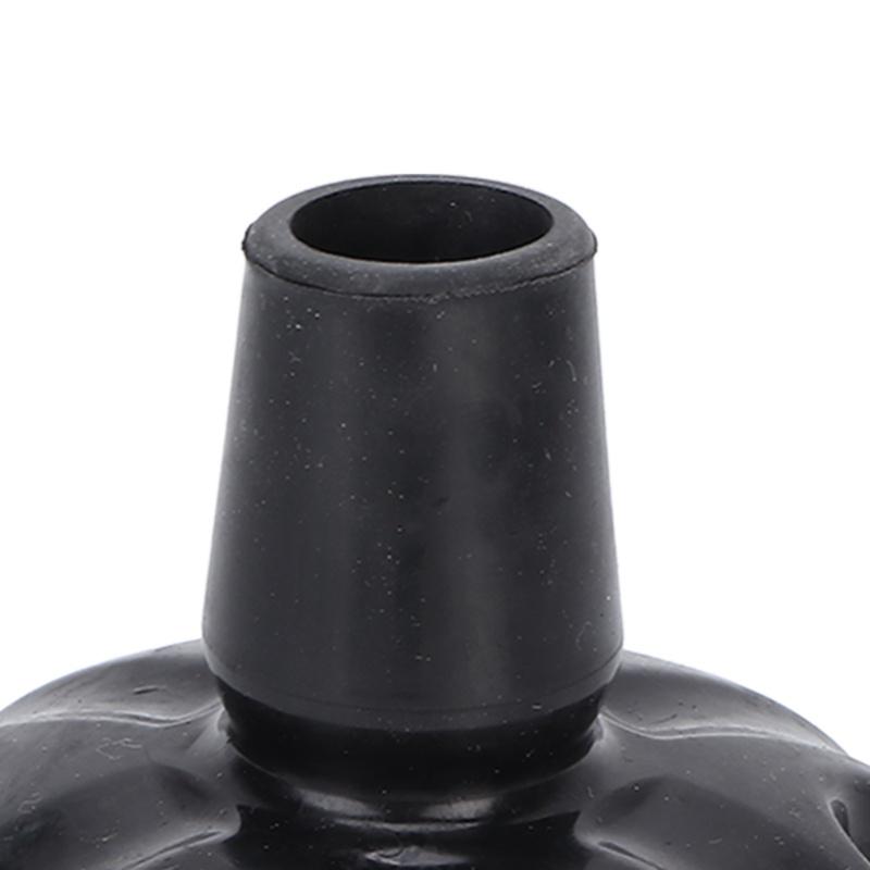 Walking Cane Tip Silicone 6 Pillar Design Strong Stability Prevent Slipping 22mm Walking Sticks Foot Pad