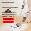 Cordless High-Power Handheld Vacuum & Mop Combo for Dust and Mite Removal