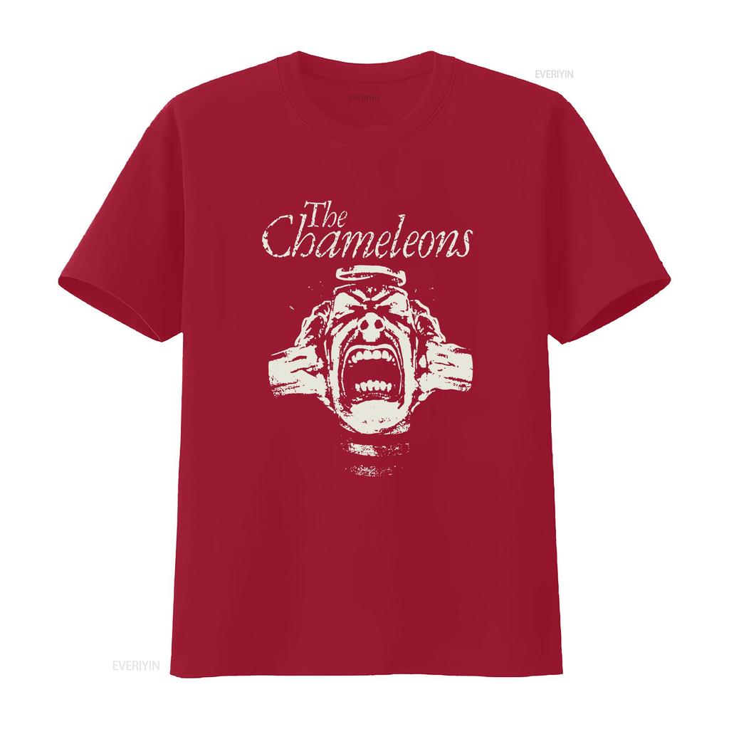 Vtg The Chameleons Band In Concert Tour Cotton Black All Size T Shirt Bl336 Vintage Stylish Streetwear Slightly Fashion