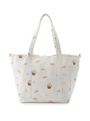 Сумка для мамы с рисунком кролика PWGB241695 OWHT женская