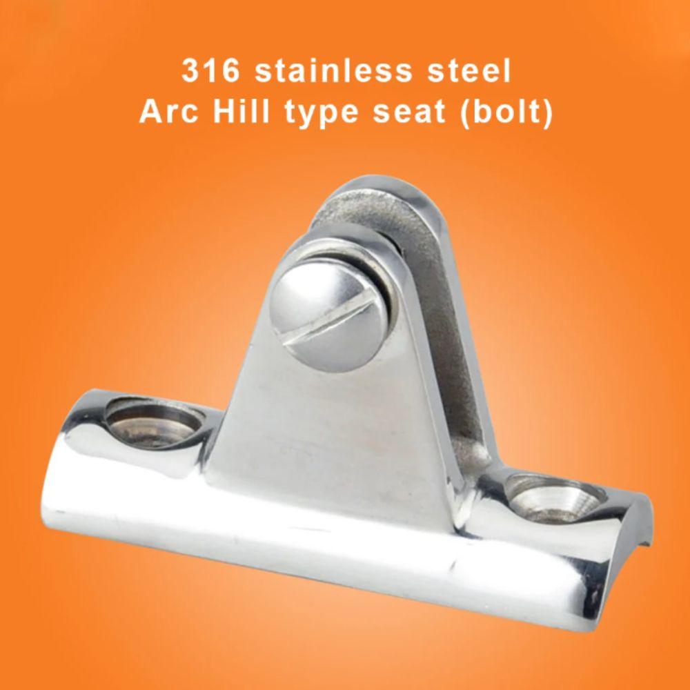 Stainless Steel Marine Hardware Concave Base Mount Deck Hinge Boat Accessories Marine Boat