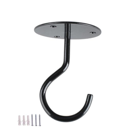 1 комплект настенного крючка, антикоррозийный, прочный, несущий, не падающий, висячие вещи, корзина для цветов, потолочный крючок из кованого железа для дома