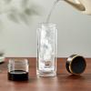 Yaji Double-Wall Glass Tea Infuser Bottle