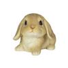 Ubia Sitting American Fuzzy Lop X X Cm Doll Figurine Ornament Animal Garden Decoration Rabbit H16227 (Brown) 10.7 7.7 7.5