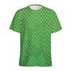 Fashion Snake Skin Pattern 3D Digital Printing T-shirt Men's Animal Skin Pattern Round Neck T-shirts Street Short Sleeved