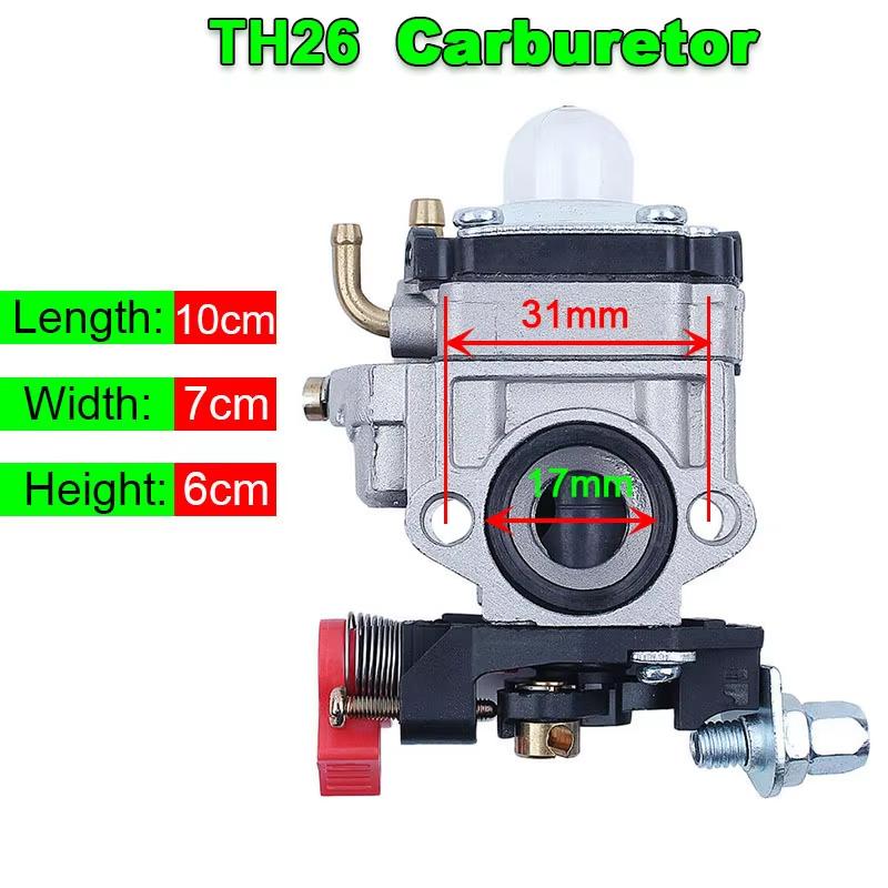 Mechanical Carburetor for Kawasaki Oleo Mac BV162 23 25 26 3c Carb Spare Parts Accessories TH23 TH26 TH34 Lawn Mower