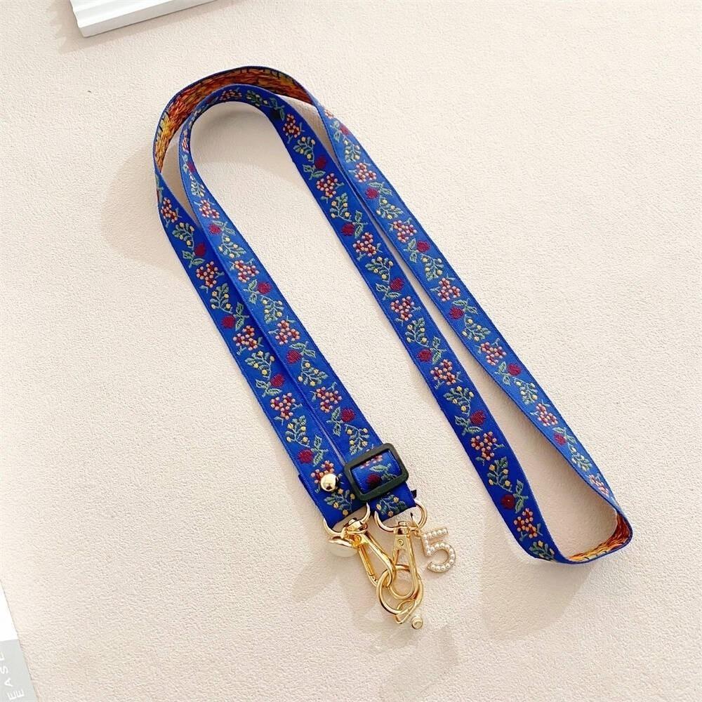 Adjustable Length Crossbody Phone Strap Multi-Function Phone Keychain Strap for Phones