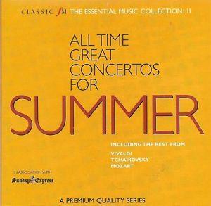 CD РАЗЛИЧНЫЕ Величайшие Концерты Всех Времен Для Лета PREMCD23 Classic FM 1996 Великобритания Классика Б/у