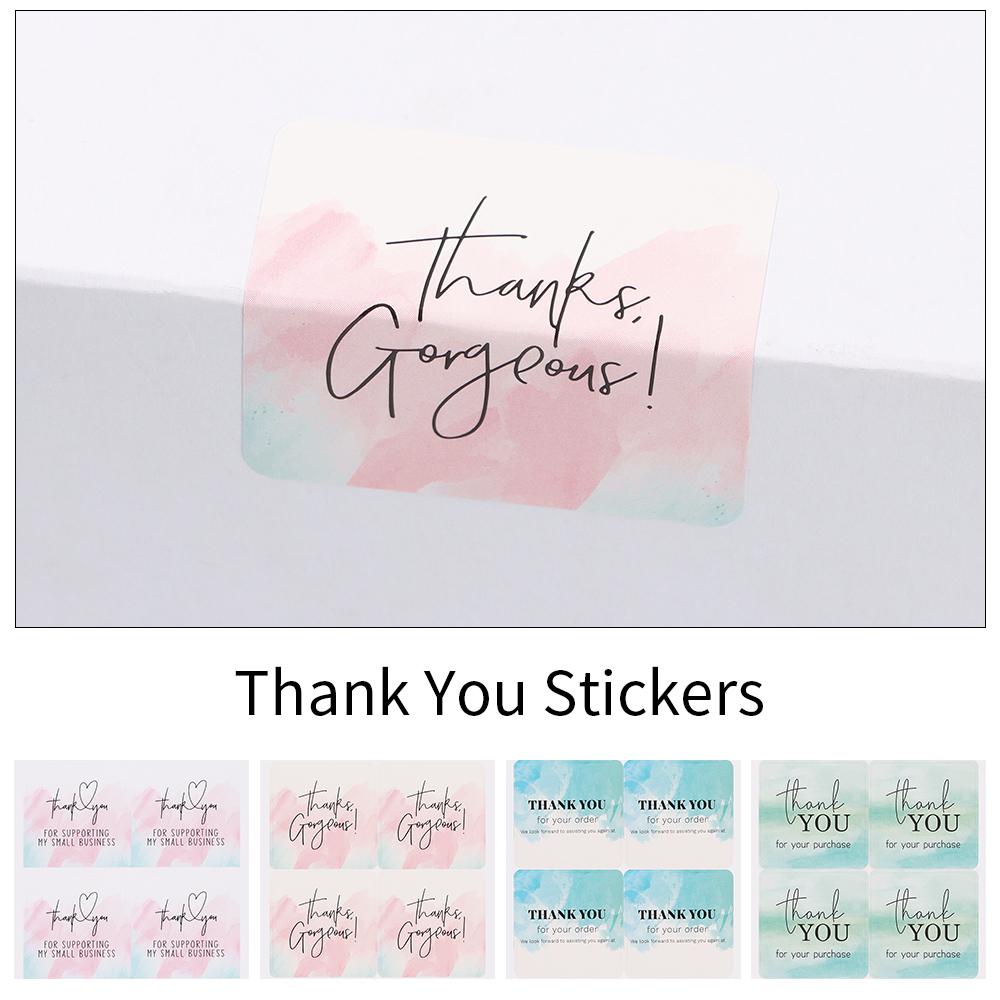 Package Decoration Sealing Labels For Supporting My Small Business Gorgeous Thank You Stickers