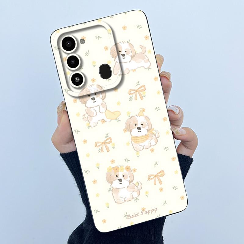 Чехол для телефона Tecno Spark 8C KG5k KG5j Милая Панда Девочки Кошки Жидкий Силикон Задняя Крышка Для Tecno Spark Go 2022 Spark8C Funda