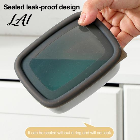 Eco Friendly Food Packaging 304 Stainless Steel Lunch Box with Sealed Lid Leakproof Storage Container for Meal Prep And Commuting Metal Containers