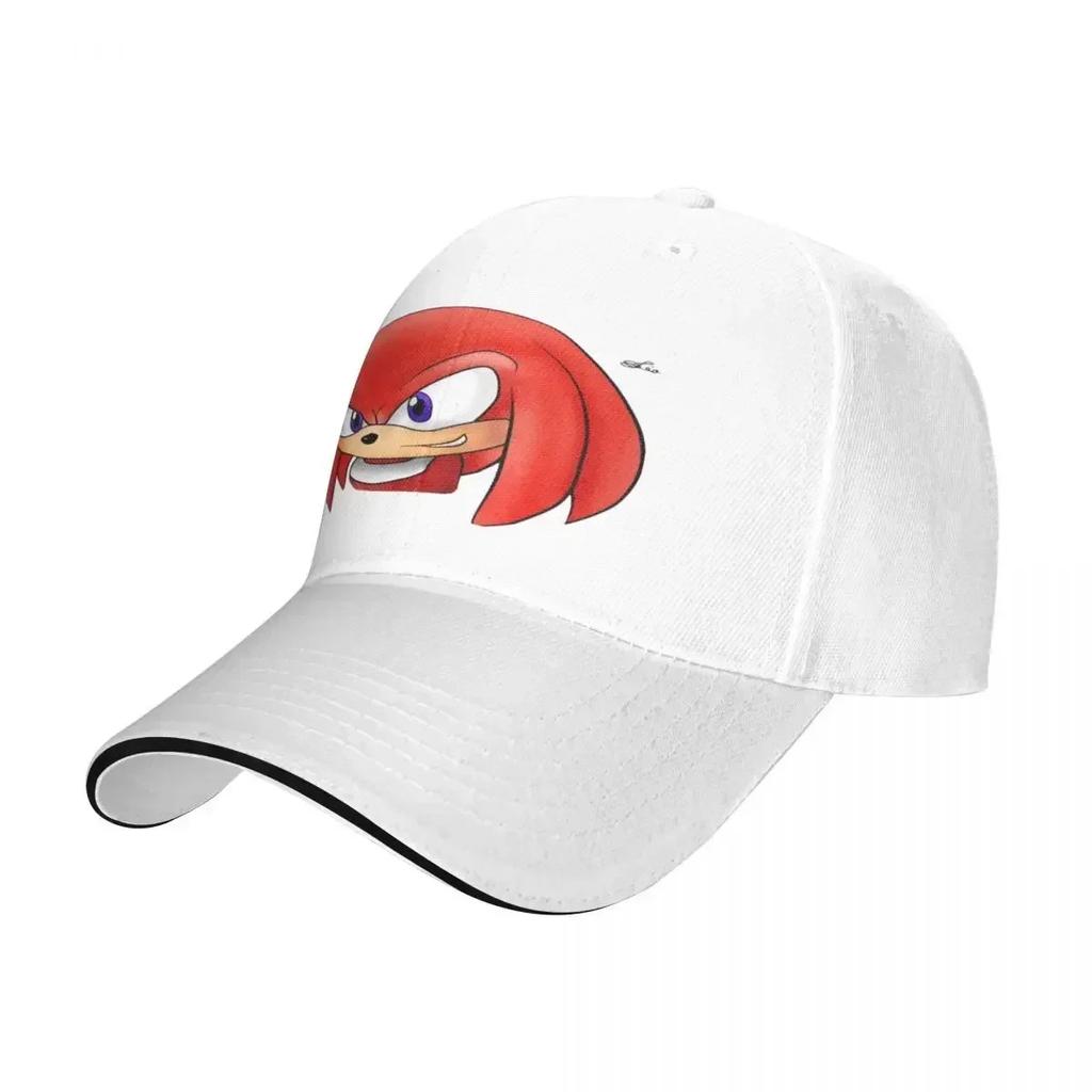Knuckles The Echidna Caps Unisexs Hats Womens Cap Caps For Unisex Womens Baseball Cap Unisex Hat Baseball Cap