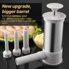 3.3Lbs колбасный шприц из нержавеющей стали вертикальный мясной наполнитель без источника питания ручной пресс самодельный
