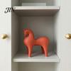 Artistic Horse Figurine Ceramic Abstract Figurine, Modern Statue for Home Office Frosted Texture Decor, Sculpture Ornament Living Room Tabletop Decor