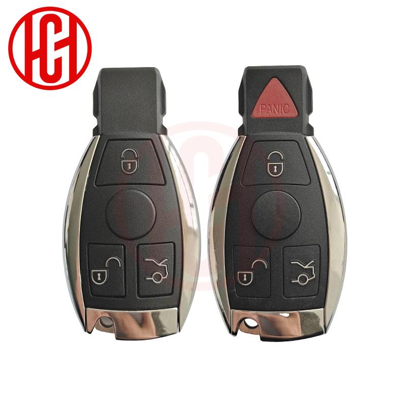 Key Shell Case for Mercedes Benz A B C E G W Class W203 W204 W205 W212 W221 Auto Replacement Key Car Key Fob Case Cover