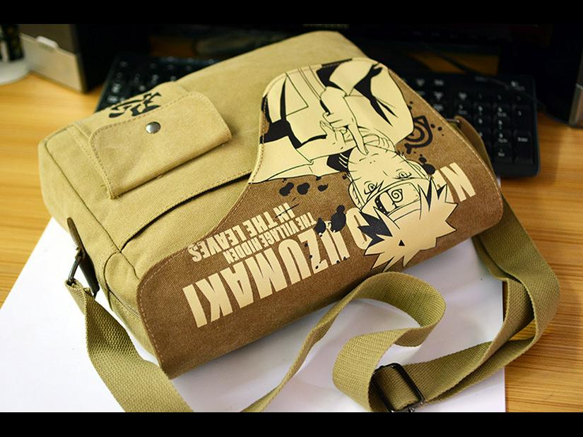 Атака титанов Sword Art Pirates Холщовая сумка через плечо Ninja Anime Backpack Black Butler